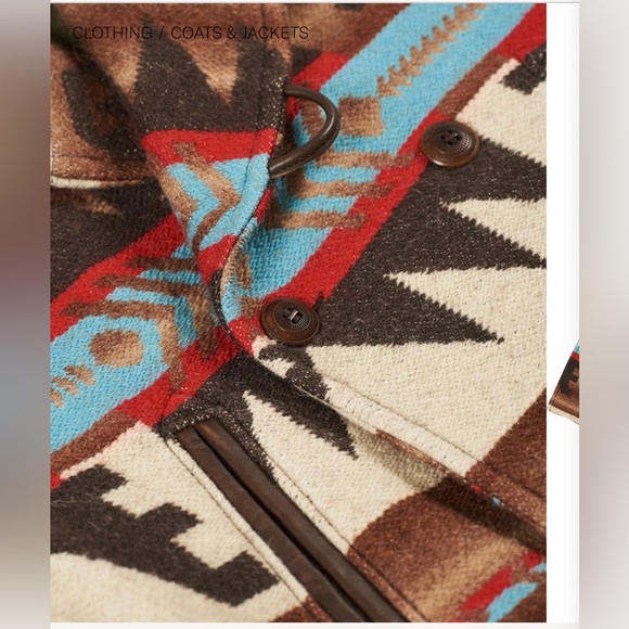 Ralph Lauren Wool Blend Ranch Coat - Picture 8 of 13